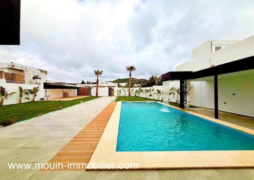 villa À Vendre à NABEUL - VILLA MAYAR Hammamet AV1972 - Immobiliere.tn