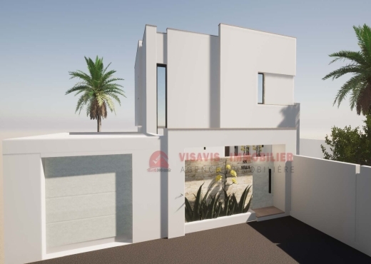 CONSTRUIRE UNE VILLA  À DJERBA