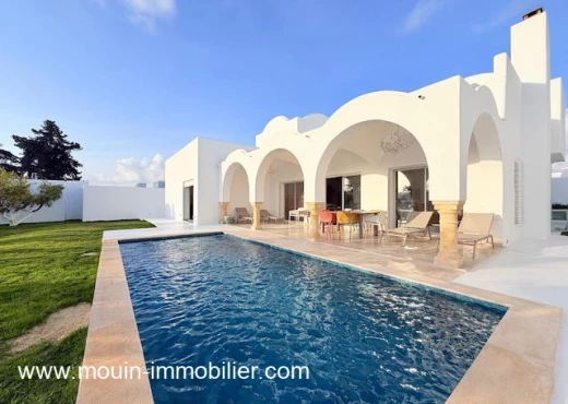 maison À Vendre à NABEUL - Villa Malak AV1973 Hammamet - Immobiliere.tn