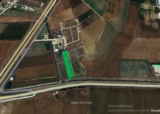 A vendre terrain sidi Thabet