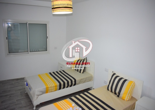 appartement s+2 rz fatimide neuf