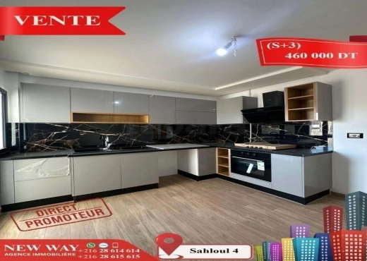 (S+3) Directe Promoteur à Sahloul 4