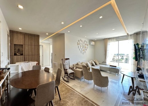 appartement S+2 meublé vue de mer
