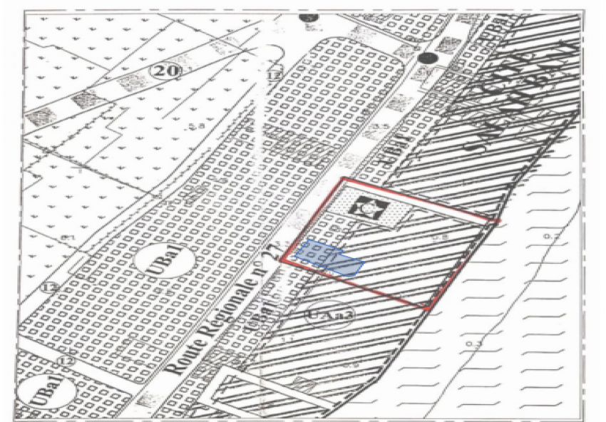 A vendre Terrain 833 m² à KORBA Nabeul constructible