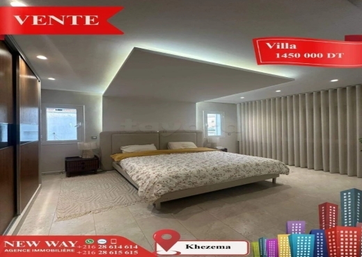 Villa à Khezema ouest dans un quartier résidentiel