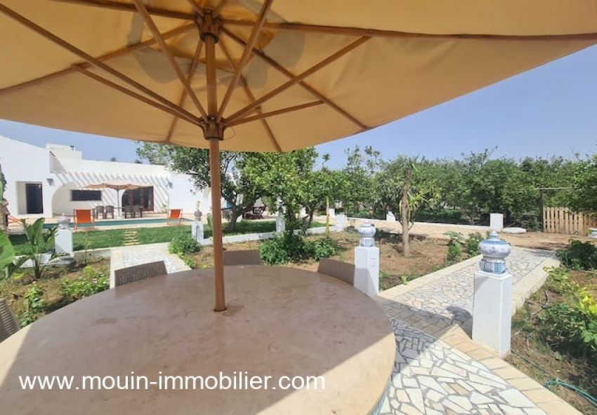 VILLA MOSAIQUE à Hammamet vers Birbouregba AL3154