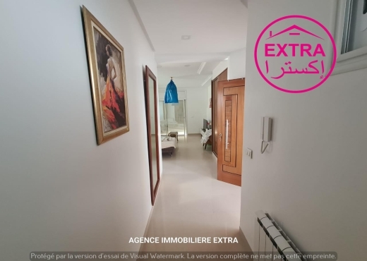 Appartement À Louer à NABEUL - location appartement meublé a sidi mahrsi - Immobiliere.tn - Photo 4