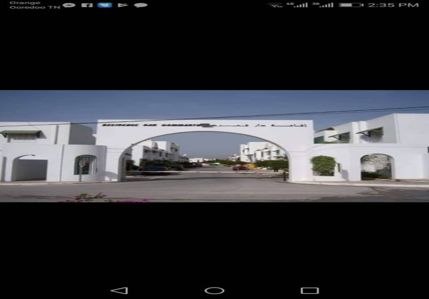 Appartement de 2 chambres à cité dar Gammarth