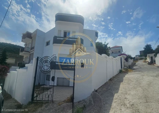 villa À Vendre à BIZERTE - A Vendre Villa à Corniche bizerte - Immobiliere.tn
