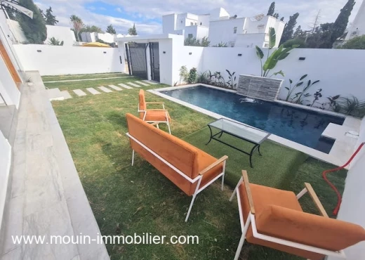 maison À Louer à NABEUL - Villa Iyes AL3627 Hammamet - Immobiliere.tn - Photo 2