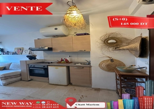 Appartement À Vendre à SOUSSE - (S +0) avec meubles à Chatt Mariem, Prés de la mer - Immobiliere.tn - Photo 8