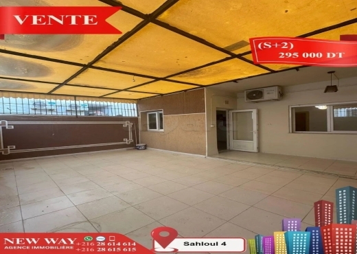 (S+2) à Sahloul 4, avec Place de Parking