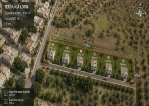 terrain À Vendre à ZAGHOUAN - terrain constructible à vendre - Immobiliere.tn - Photo 2