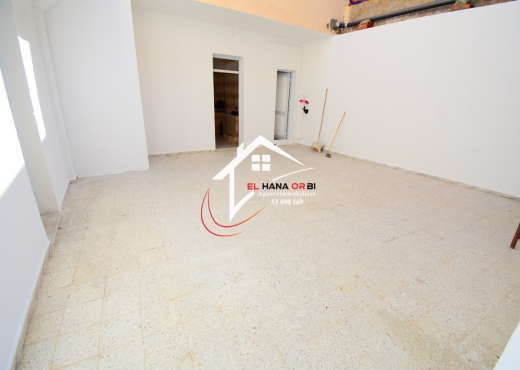 à vendre RDC d’une maison arabe