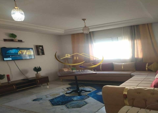 A LOUER UN APPARTEMENT S2 MEUBLE JARDIN LAOUINA