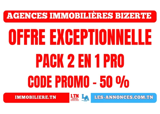 Appartement À Vendre à BIZERTE - Code Promo Agences Bizerte - Immobiliere.tn