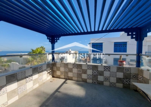 Appartement S+2 meublé Vue Mer