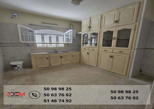 Appartement À Louer à SOUSSE - À louer à l'année : Appartement - Immobiliere.tn
