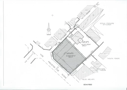 terrain À Vendre à SFAX - Terrain de 747 m² avec maison - Immobiliere.tn - Photo 2