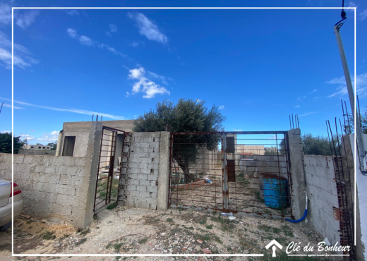 maison inachevée à sidi salah - chotrana 1