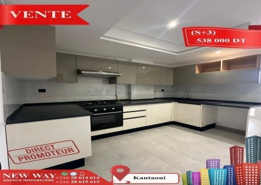 (S+3) à Kantaoui Direct Promoteur, Prés de la Mer