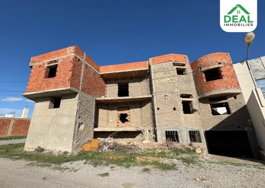villa À Vendre à SOUSSE - Rez de jardin et 2 Duplex inachevée à M'saken - Immobiliere.tn - Photo 5