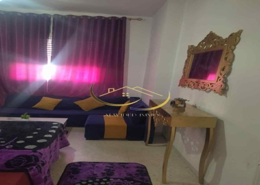 A LOUER UN APPARTEMENT S2 MEUBLE JARDIN LAOUINA