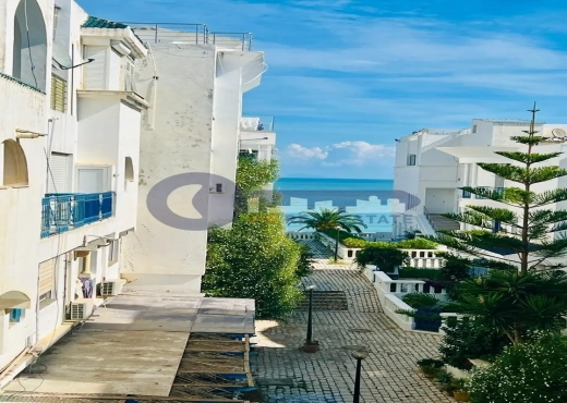 A Vendre S+2 vue mer à Gammarth