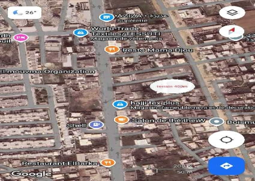 A vendre terrain sidi amor