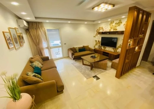 Appartement À Louer à BEN AROUS - A louer joli appartement S+2 meublé - Immobiliere.tn