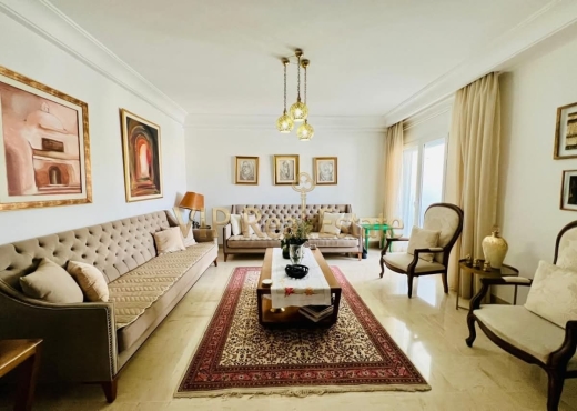 À vendre  Appart S+3 à la Marsa