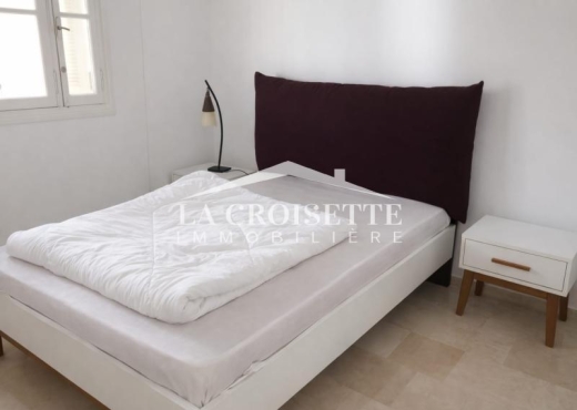 rez de chaussée À Louer à TUNIS - s3 avec piscine à Gammarth Mdl0033 - Immobiliere.tn - Photo 7