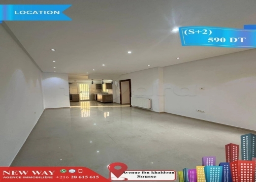 (S+2) Prés de l'avenue ibn khaldoun Sousse