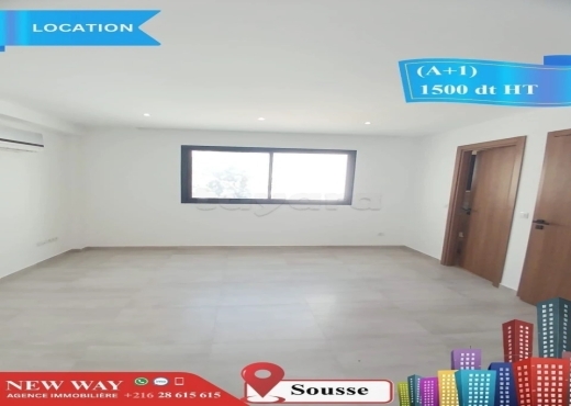 Bureau (A+1) à Sousse