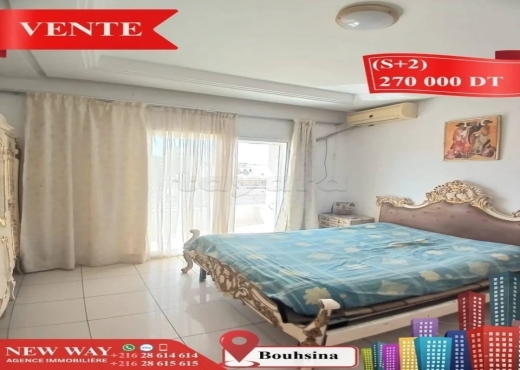 (S+2) à Bouhsina avec Place de Parking