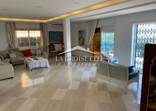 Appartement S+3 Vue Mer à Gammarth