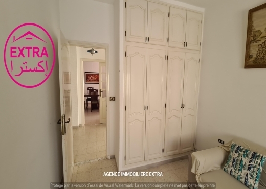 A Louer Etage Villa Meublé a Nabeul