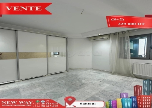 (S+2) à Sahloul avec Place de Parking