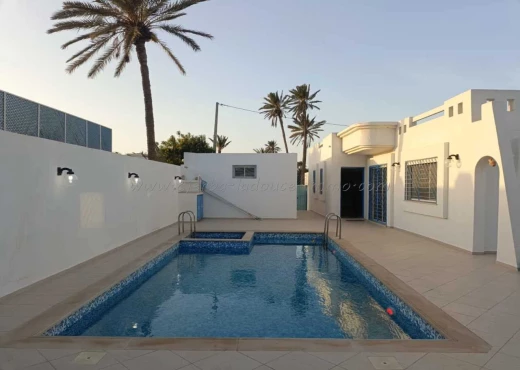villa À Louer à MEDENINE - A louer villa S+3  Tezdaine Djerba - Immobiliere.tn - Photo 9