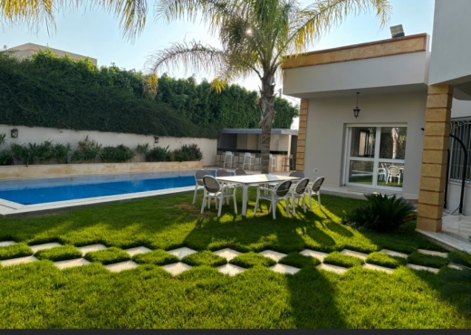 A Vendre Villa+Piscine Rte Afrane