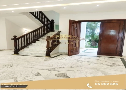 villa À Louer à TUNIS - A Louer Villa avec piscine au Lac - Immobiliere.tn - Photo 2