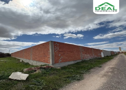 terrain À Vendre à SOUSSE - Terrain clôturé de 900 m² - Immobiliere.tn - Photo 3