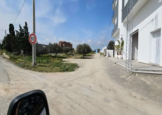 terrain À Vendre à NABEUL - terrien en face yasmine hammamet - Immobiliere.tn