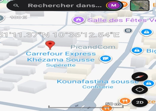 terrain À Vendre à SOUSSE - Terrain khezama pré carrefour - Immobiliere.tn - Photo 3