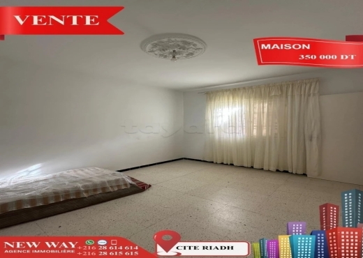 Maison indépendante (S+4) à Cité Riadh