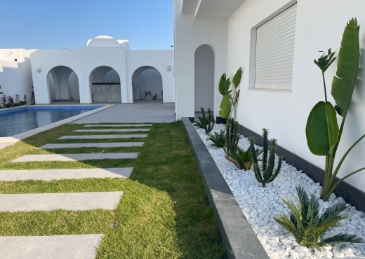A vendre une villa a hammamet Monchar