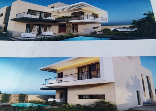 villa À Vendre à NABEUL - AV villa stylée duplex avec piscine - Immobiliere.tn