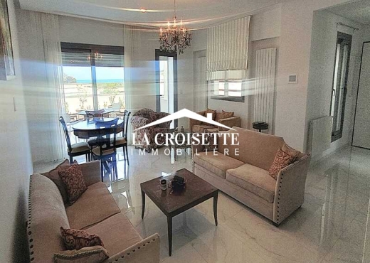 Appartement À Louer à TUNIS - s3 meublé avec terrasse à Gammarth - Immobiliere.tn - Photo 2