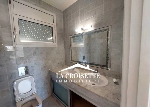 rez de chaussée À Louer à TUNIS - s3 vue sur mer à La Marsa ZAL1151 - Immobiliere.tn - Photo 6