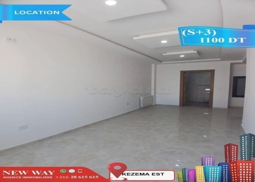 (S+3) Jamais Habité à Khezema EST